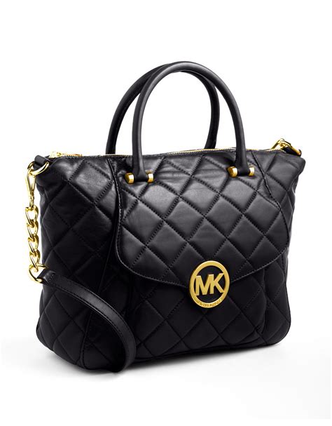 michael kors fulton lg satchel black|Michael Kors fulton bag.